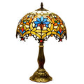 Artistic Stained Glass Tiffany Table Lamp for Bedroom Decor