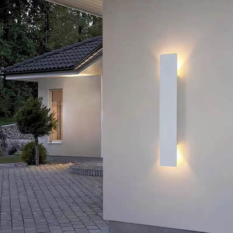 Long strip wall lamp