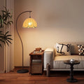 Lotus leaf floor lamp