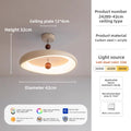 Retro French Style LED Ceiling Lamp with Smart Dimming