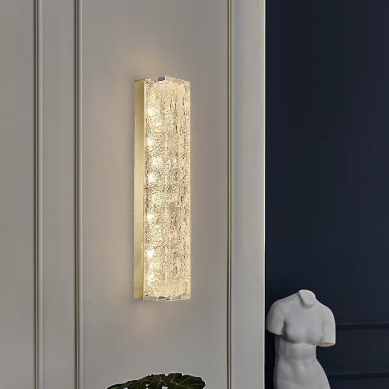 Creative Resin Bedside Wall Lamp with Warm Light