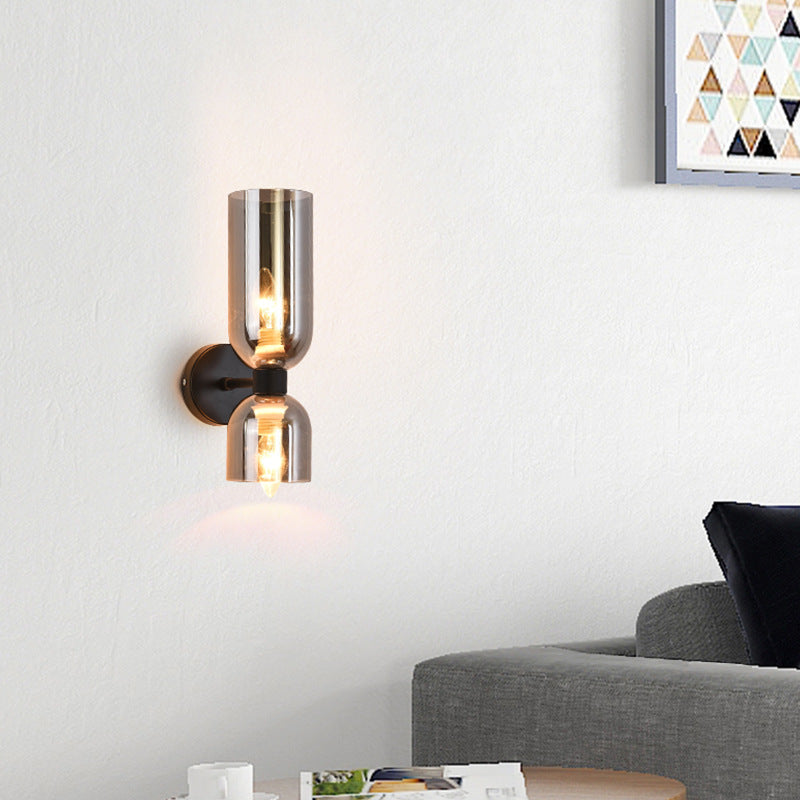 Nordic post-modern wall lamp retro wall lamp up and down lighting bedside lamp bed and breakfast hotel personalized wall lamp
