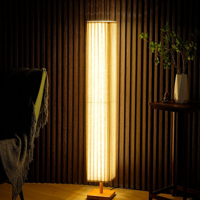 Zen Style Floor Lamp for Living Room Bedroom Study