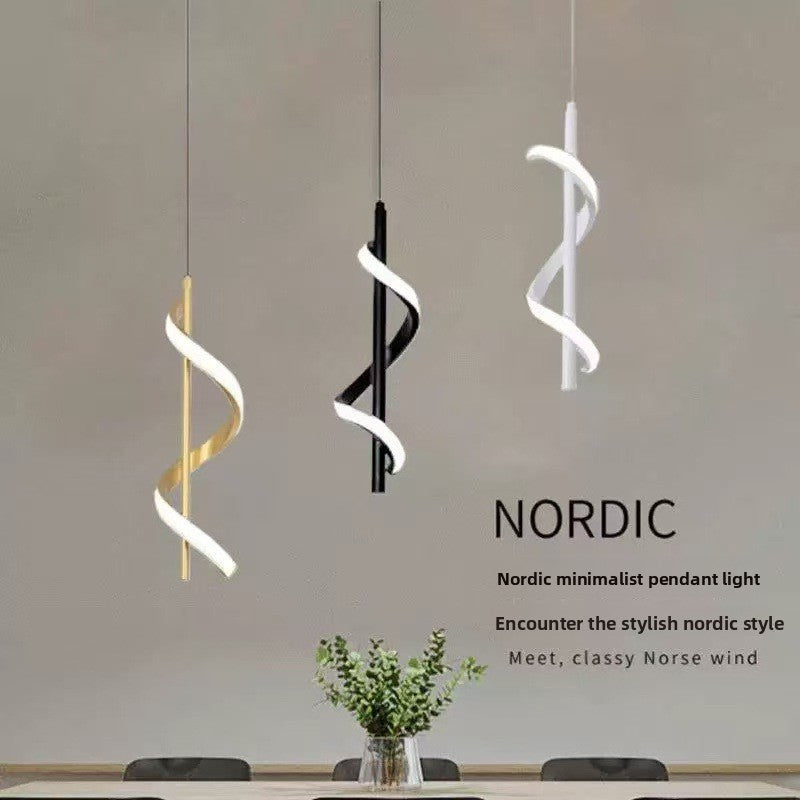 Modern LED Chandelier Minimalist Hanging Lamp
