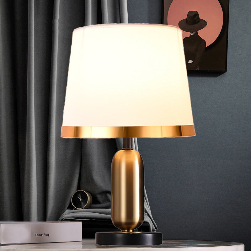 European Retro Table Lamp Touch Control Nightstand Light