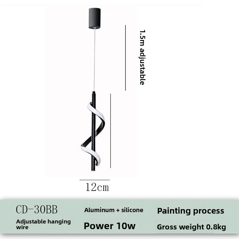 Modern LED Chandelier Minimalist Hanging Lamp