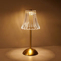 Antique bronze rechargeable desk lamp