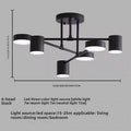Modern Nordic Ceiling Lamp for Living Room