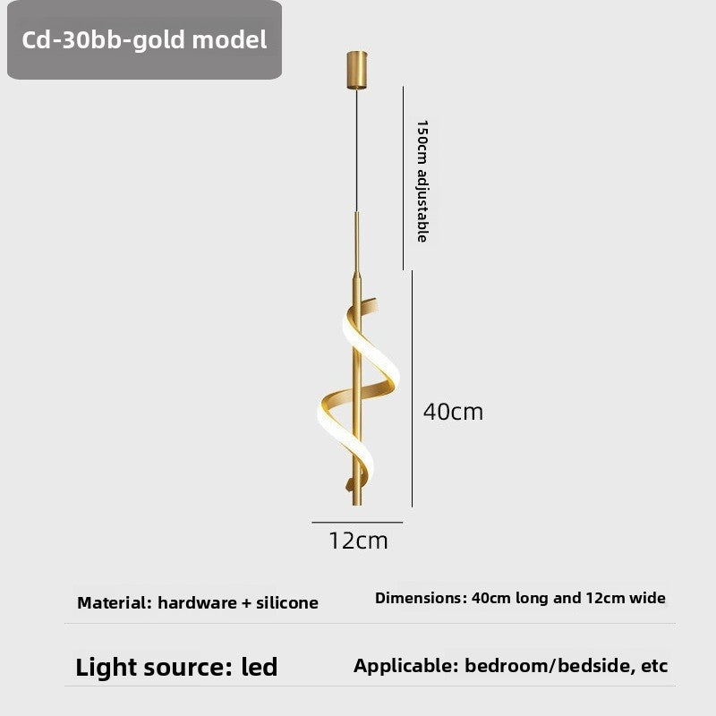 Modern LED Chandelier Minimalist Hanging Lamp