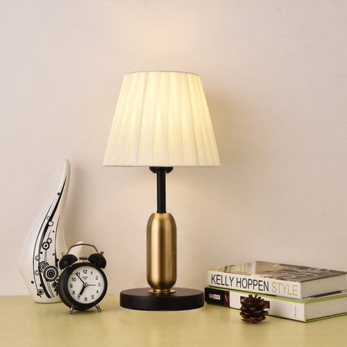 European Retro Table Lamp Touch Control Nightstand Light