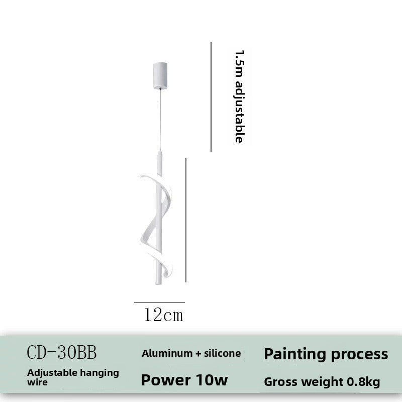 Modern LED Chandelier Minimalist Hanging Lamp