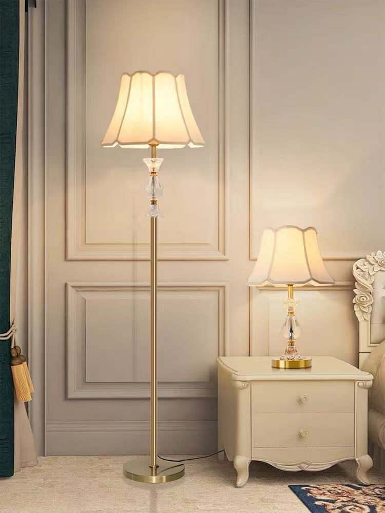American Crystal Floor Lamp