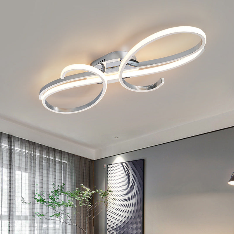 Modern LED Ceiling Lamp with Remote Control