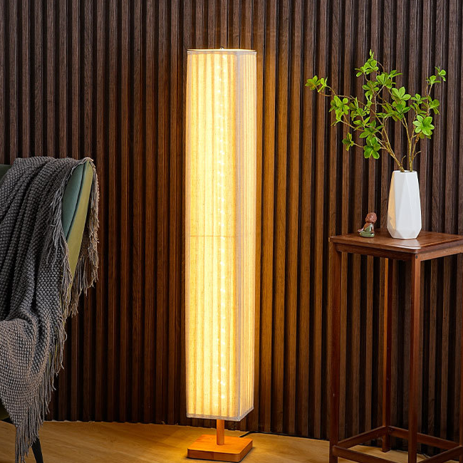 Zen Style Floor Lamp for Living Room Bedroom Study