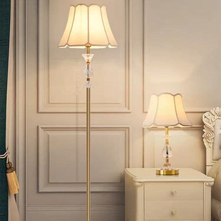 American Crystal Floor Lamp